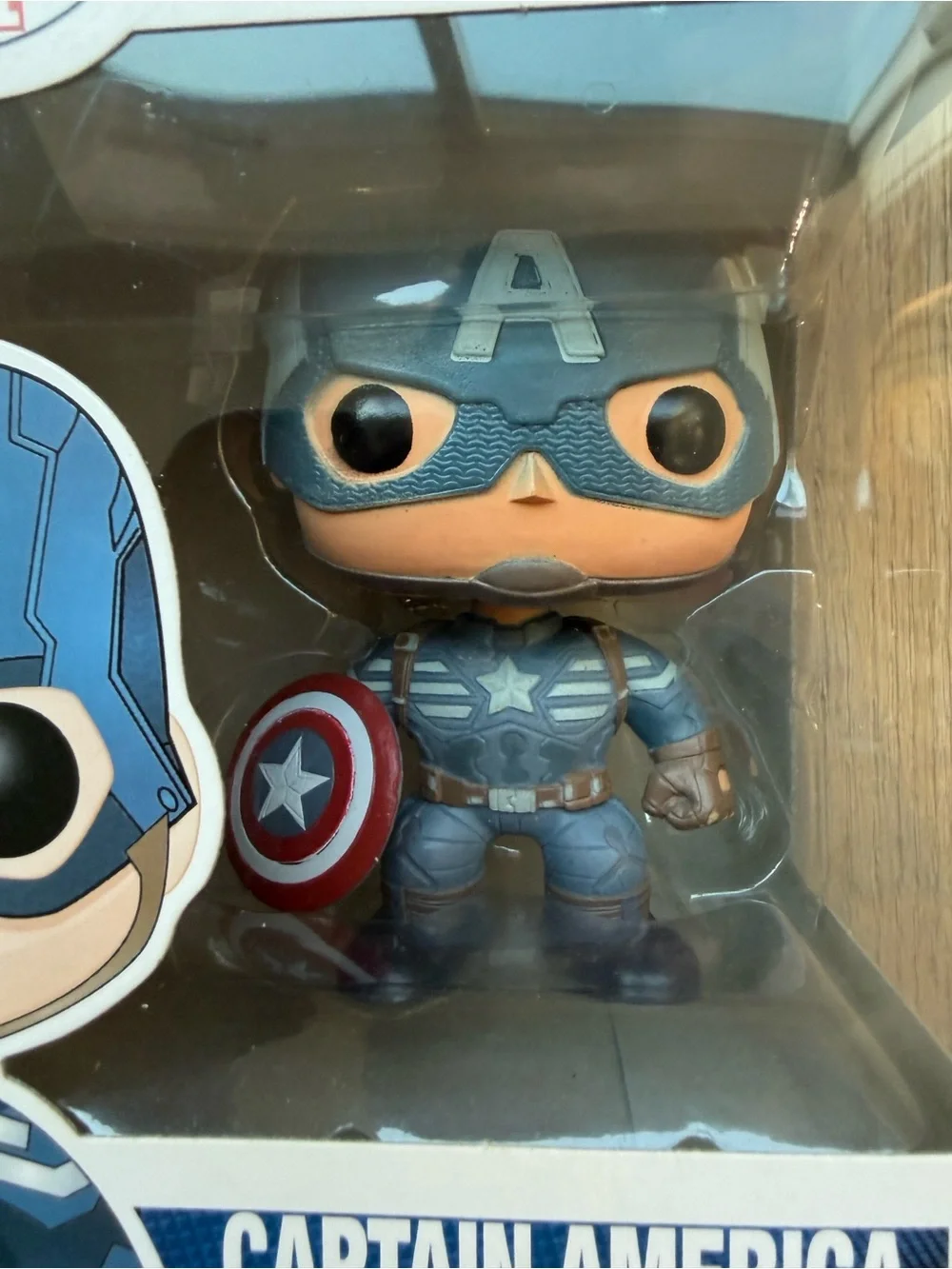 Funko Pop Marvel Captain America #41 Winter Soldier Vaulted 2014 Stealth Suit - Picture 11 of 11